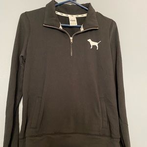 VS PINK Quarter Zip Pullover